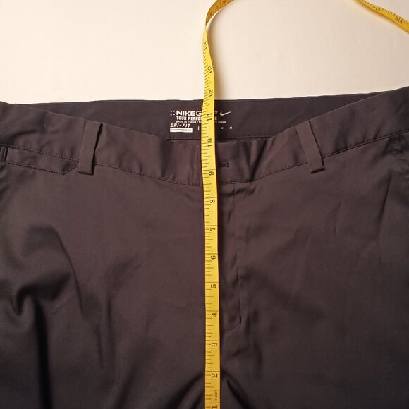 Mens Nike Golf Tour Performance Pants Size 32x32 Dri-Fit Black Color - Picture 8 of 10